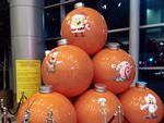 Новогоднее настроение в аэропорту Домодедово  от популярных героев Nickelodeon
